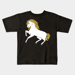 A very nice horse and pony dressage Kids T-Shirt